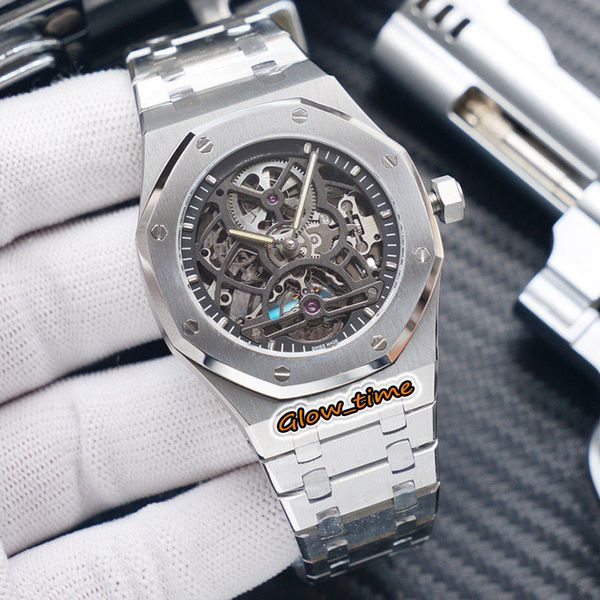 version royal skeleton tourbillon dial 316l steel case hand-winding mechanical 26511pt.oo.1220pt.01 mens watch sapphire sport watches, Slivery;brown
version royal skeleton tourbillon dial 316l steel case hand-winding mechanical 26511pt.oo.1220pt.01 mens watch sapphire sport watches, Slivery;brown