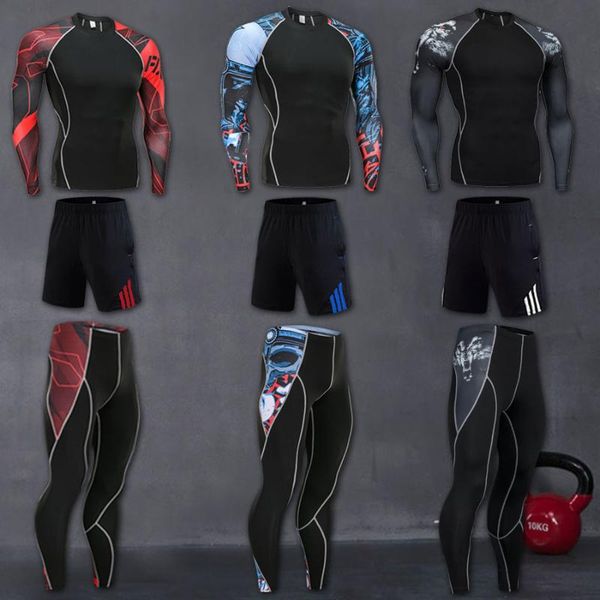 men clothing sportswear gym fitness compression suits running set sport outdoor jogging quick dry tight, Black;blue
men clothing sportswear gym fitness compression suits running set sport outdoor jogging quick dry tight, Black;blue