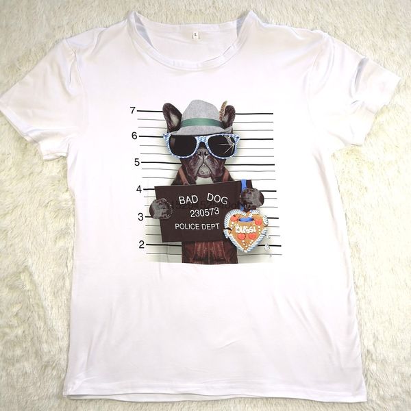sport hillbilly funny dog in prison summer short sleeved tee