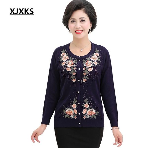 xjxks embroidery sweaters exquisite workmanship cardigan women plus size autumn 2020 knitted sweater vintage oversized sweater, White
xjxks embroidery sweaters exquisite workmanship cardigan women plus size autumn 2020 knitted sweater vintage oversized sweater, White