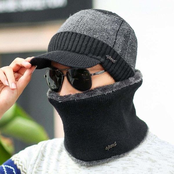 striped winter visors ring scarf set men pompom hat women knitted baseball cap visor ladies skullies beanies t200323, Blue;gray
striped winter visors ring scarf set men pompom hat women knitted baseball cap visor ladies skullies beanies t200323, Blue;gray