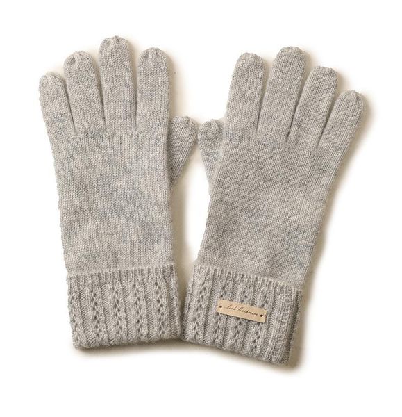 five fingers gloves autumn and winter solid color split finger warm general cute plus silver side buttoned knitted cashmere, Blue;gray
five fingers gloves autumn and winter solid color split finger warm general cute plus silver side buttoned knitted cashmere, Blue;gray