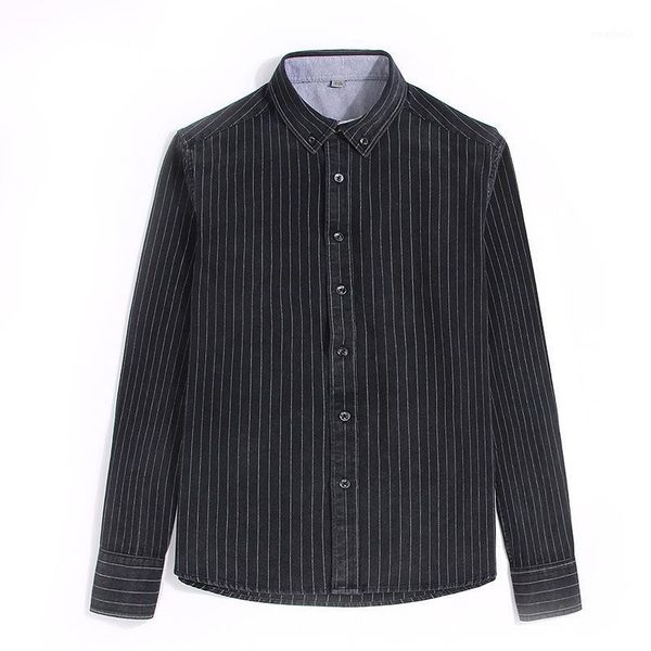 men's casual shirts aowofs vintage black shirt men long sleeve striped spring washed mens comfortable clothing1, White;black
men's casual shirts aowofs vintage black shirt men long sleeve striped spring washed mens comfortable clothing1, White;black