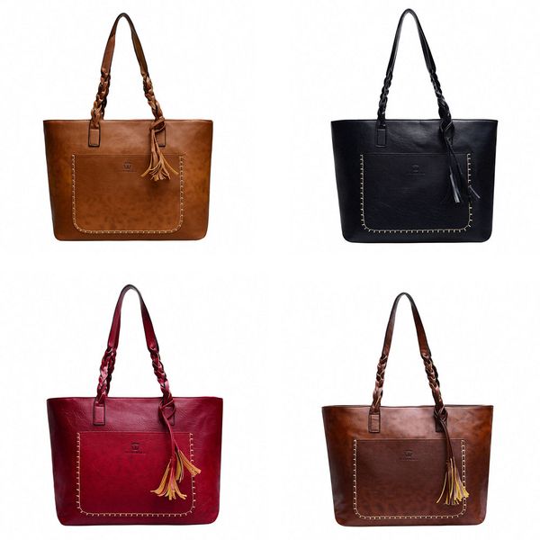 fashion women handbags large capacity shoulder tote bags with tassel solid color pu leather shoulder bags girls ladies
fashion women handbags large capacity shoulder tote bags with tassel solid color pu leather shoulder bags girls ladies