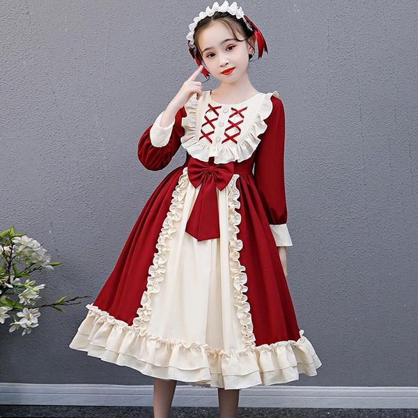girl's dresses flower girls chiffon ruched bow ball gown o-neck ankle-length burgundy full luxury simple kids party princess skirt d321, Red;yellow
girl's dresses flower girls chiffon ruched bow ball gown o-neck ankle-length burgundy full luxury simple kids party princess skirt d321, Red;yellow