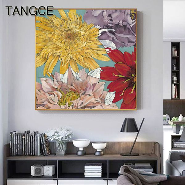 beautiful big daisy decoration abstract canvas painting modern flower print and poster for living room bedroom wall art picture
beautiful big daisy decoration abstract canvas painting modern flower print and poster for living room bedroom wall art picture