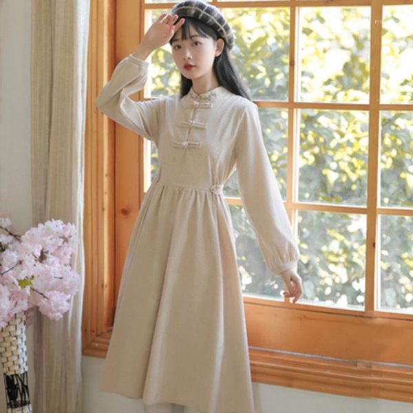 2020 girl vintage dresses autumn spring women long dress elegant long sleeve dress stand collar floral embroidery vestidos f2081, Black;gray
2020 girl vintage dresses autumn spring women long dress elegant long sleeve dress stand collar floral embroidery vestidos f2081, Black;gray