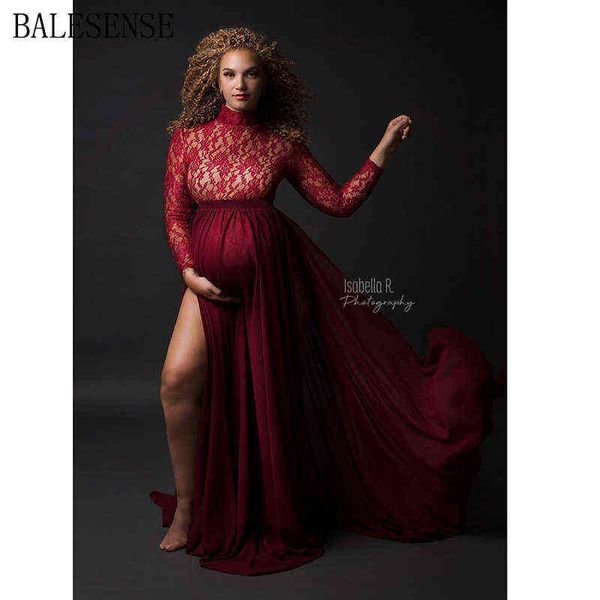 lace maternity dresses for p shoot elegant long sleeve bodysuit+high split pregnancy maxi gown dress baby shower pgraphy aa220309, White
lace maternity dresses for p shoot elegant long sleeve bodysuit+high split pregnancy maxi gown dress baby shower pgraphy aa220309, White