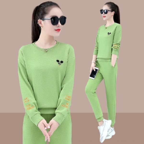 2020 new korean version of student fashion casual sportswear loose large size women's suit two korean version two-piece student two-pie, Gray
2020 new korean version of student fashion casual sportswear loose large size women's suit two korean version two-piece student two-pie, Gray