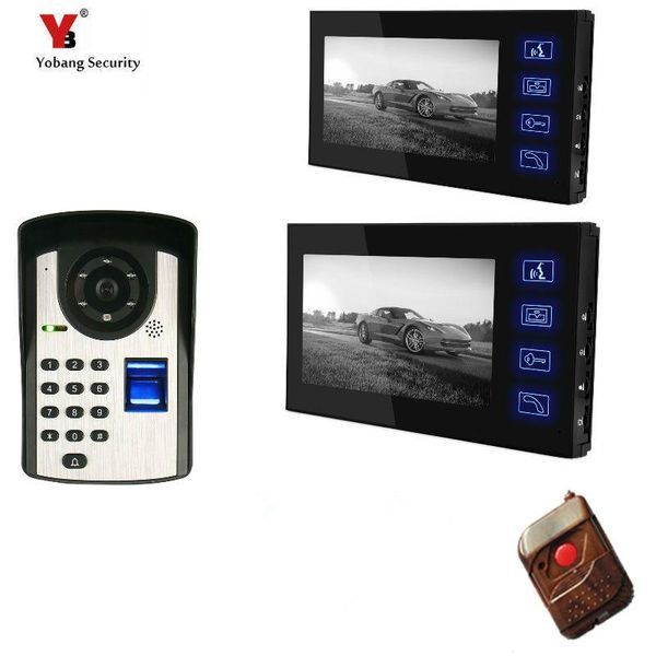 video door phones 2*7inch fingerprint/password code unlock camera phone doorbell apartment intercom system
video door phones 2*7inch fingerprint/password code unlock camera phone doorbell apartment intercom system