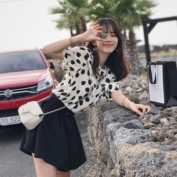women's blouses & shirts mishow vintage blouse women summer 2021 female dot print sailor collar short sleeve slim fit mx19b44471, White
women's blouses & shirts mishow vintage blouse women summer 2021 female dot print sailor collar short sleeve slim fit mx19b44471, White