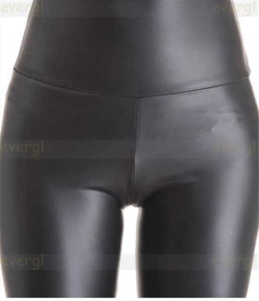 women tight pants matt high waist stretch faux leather elastic sheathy pants 2016 new arrival sale, Black
women tight pants matt high waist stretch faux leather elastic sheathy pants 2016 new arrival sale, Black