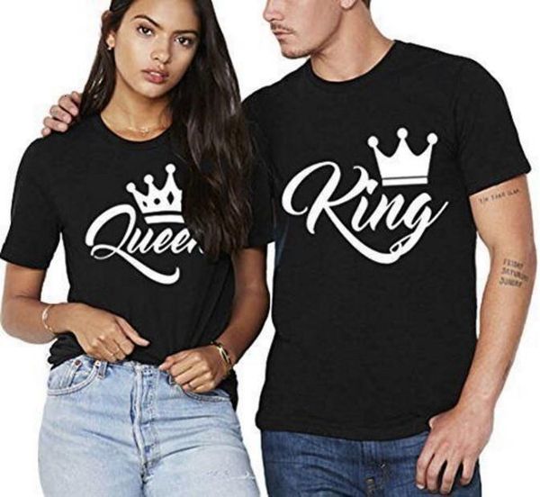 king queen print couples t shirt crown couple clothes summer women t-shirt casual o-neck love tee shirt female 2020 clothes, White
king queen print couples t shirt crown couple clothes summer women t-shirt casual o-neck love tee shirt female 2020 clothes, White