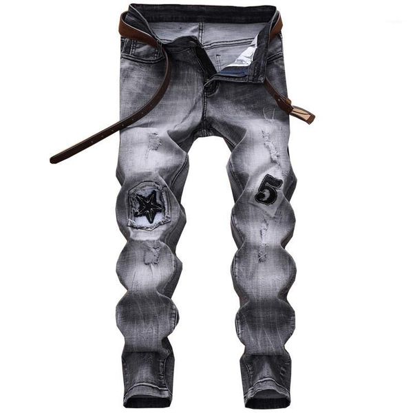 fashion men ripped jeans pants with patches straight stretch patchwork denim trousers for man distressed jean joggers1, Blue
fashion men ripped jeans pants with patches straight stretch patchwork denim trousers for man distressed jean joggers1, Blue