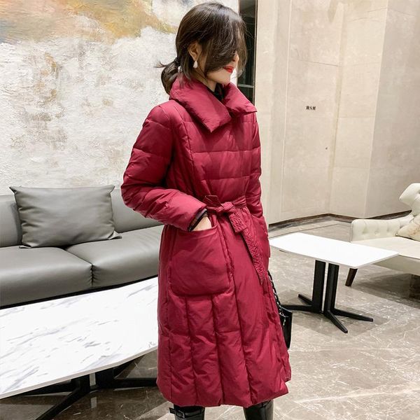 women's down & parkas janveny winter duck jacket women 2021 female long thicken puffer coat feather clothes outwear, Black
women's down & parkas janveny winter duck jacket women 2021 female long thicken puffer coat feather clothes outwear, Black