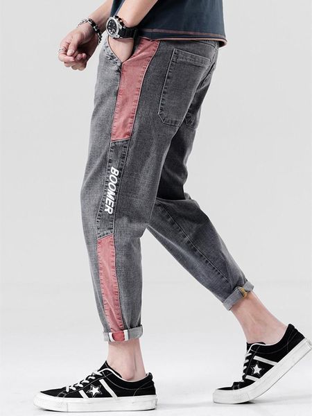 men's jeans el barco summer denim cotton men soft slim black blue hip hop male harem pants letter print streetwear pockets trousers
men's jeans el barco summer denim cotton men soft slim black blue hip hop male harem pants letter print streetwear pockets trousers