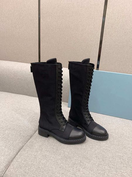women knee boots nylon solid martin boot fashion casual shoes lace-up zipper size:35-40, Black
women knee boots nylon solid martin boot fashion casual shoes lace-up zipper size:35-40, Black