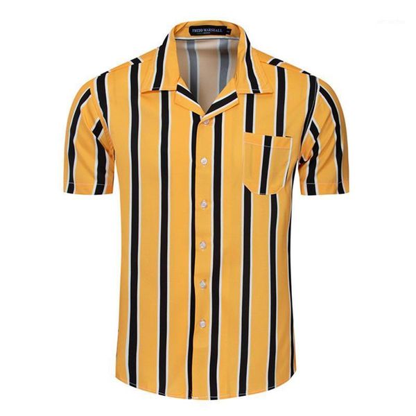 2020 summer vertical striped shirt men cotton shirts casual button-down dress short sleeve hombre bowling men's shirts,fm560021, White;black
2020 summer vertical striped shirt men cotton shirts casual button-down dress short sleeve hombre bowling men's shirts,fm560021, White;black