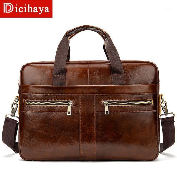 briefcases dicihaya genuine leather business men's briefcase brand bags large capacity handbags shoulder bags1
briefcases dicihaya genuine leather business men's briefcase brand bags large capacity handbags shoulder bags1