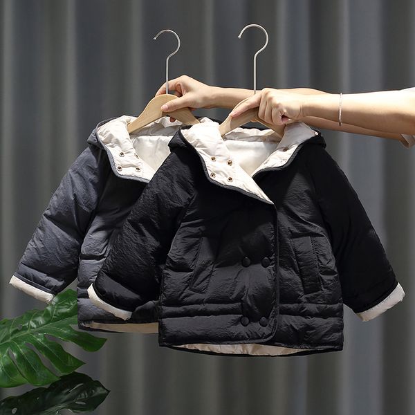children's jacket 2020 winter new korean pure color white duck down coat, male baby's foreign style warm cotton clothes, Blue;gray
children's jacket 2020 winter new korean pure color white duck down coat, male baby's foreign style warm cotton clothes, Blue;gray