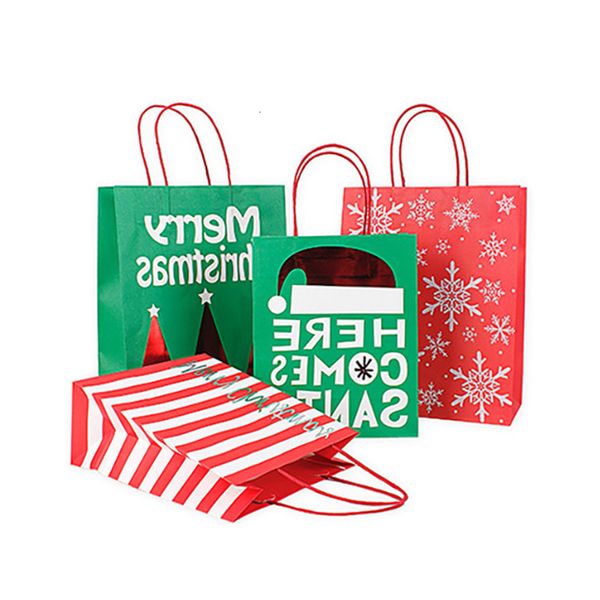 gift kraft paper creative bronzing cute cartoon christmas packaging tote bag dhl 883
gift kraft paper creative bronzing cute cartoon christmas packaging tote bag dhl 883