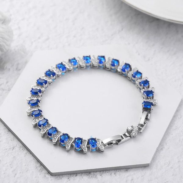 charm bracelets vintage bracelet inlay oval cubic zirconia luxury geometry s925 jewelry for women's wedding party anniversary gifts, Golden;silver
charm bracelets vintage bracelet inlay oval cubic zirconia luxury geometry s925 jewelry for women's wedding party anniversary gifts, Golden;silver