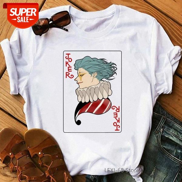 new arrival 2020 hunter x hunter hisoka morow hxh cartoon print women t shirts card magician female t-shirt funny tshirt femme #od9j, White
new arrival 2020 hunter x hunter hisoka morow hxh cartoon print women t shirts card magician female t-shirt funny tshirt femme #od9j, White