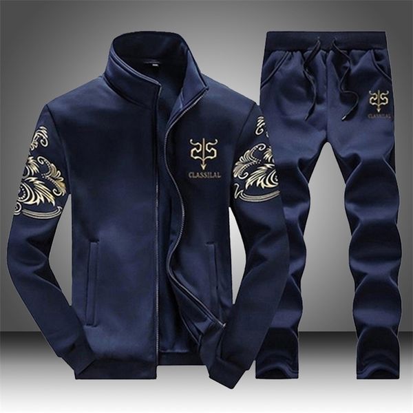 eu size men tracksuit set running sports fitness sportswear male 2 pieces sweatshirt+pant mens clothing chandal hombre plus size 201201, Gray
eu size men tracksuit set running sports fitness sportswear male 2 pieces sweatshirt+pant mens clothing chandal hombre plus size 201201, Gray