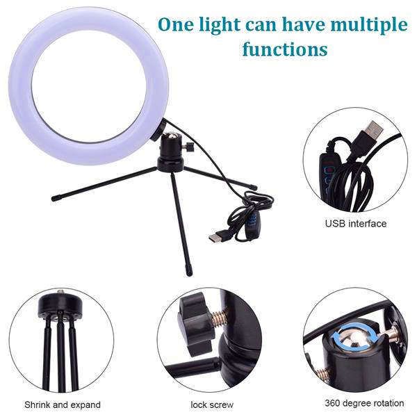 new design 8 inch diameter 20cm live fill light desktripod 13w 5v 84led 2835 lamp beads white light usb connection vanity lights
new design 8 inch diameter 20cm live fill light desktripod 13w 5v 84led 2835 lamp beads white light usb connection vanity lights