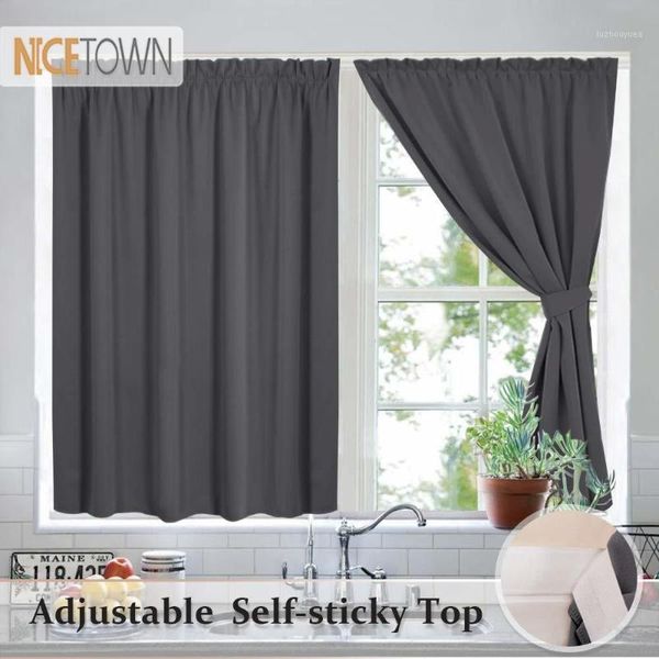 nicetown 2pc blackout blinds curtains drapes thermal insulated self sticky curtains hanging without rod includes 2 ropes1
nicetown 2pc blackout blinds curtains drapes thermal insulated self sticky curtains hanging without rod includes 2 ropes1