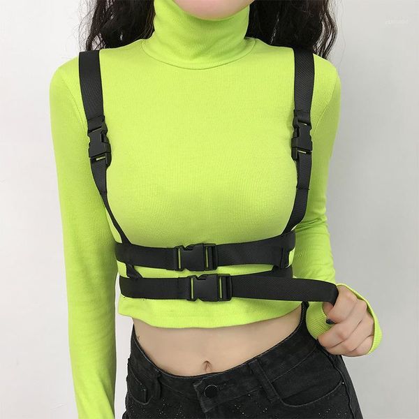 ins hip hop schoolbag buckle strap with rib knit women long sleeve t shirt short navel aesthetic gothic1, White
ins hip hop schoolbag buckle strap with rib knit women long sleeve t shirt short navel aesthetic gothic1, White
