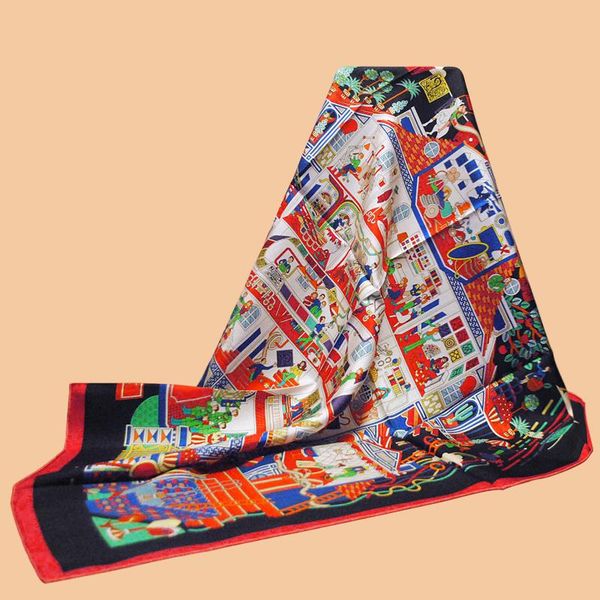 scarves huajun 2 store|| there is always a scarf for you "la maison des carrés" 90 silk square twill inkjet handmade curling, Blue;gray
scarves huajun 2 store|| there is always a scarf for you "la maison des carrés" 90 silk square twill inkjet handmade curling, Blue;gray