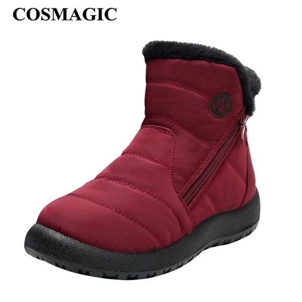 cosmagic 2020 новой зима женщина покрытие снег загрузка soft sole keep warm водонепроницаемые плюшевые внутри zip хлопок короткого botas muj, Black
cosmagic 2020 новой зима женщина покрытие снег загрузка soft sole keep warm водонепроницаемые плюшевые внутри zip хлопок короткого botas muj, Black