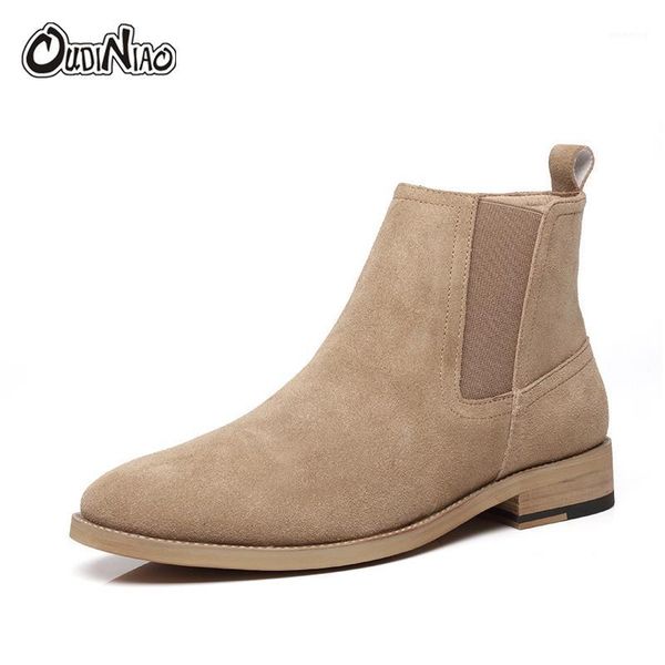boots oudiniao spring fashion men slip on cow suede cowboy mens round ankle1, Black
boots oudiniao spring fashion men slip on cow suede cowboy mens round ankle1, Black