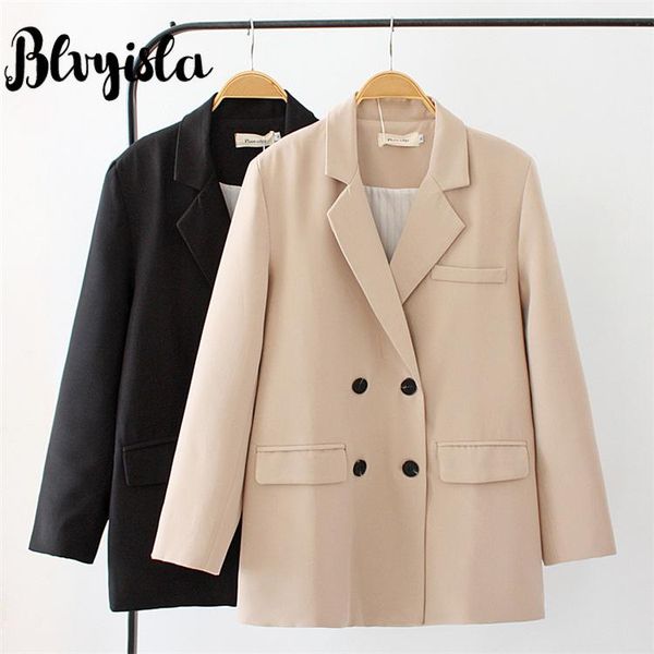 women's suits & blazers blvyisla oversize long sleeve blazer jacket office lady loose size coat double breasted outwear 3xl female, White;black
women's suits & blazers blvyisla oversize long sleeve blazer jacket office lady loose size coat double breasted outwear 3xl female, White;black