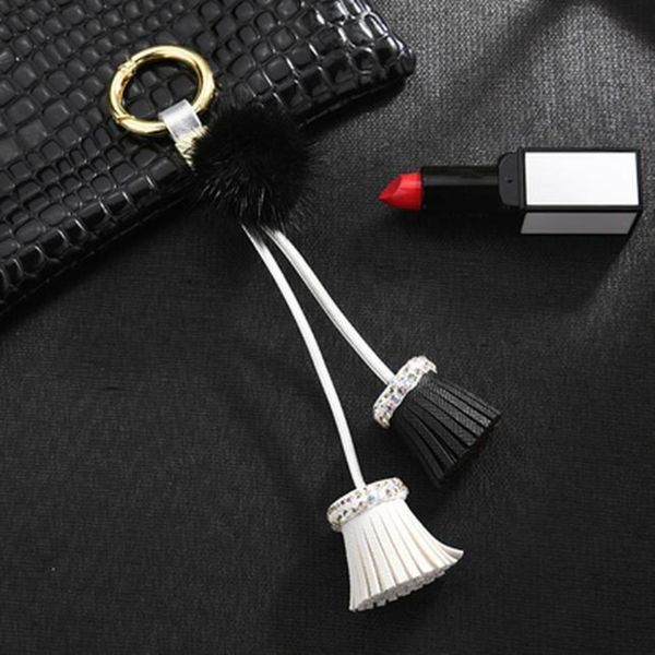 new tassel keychain with mink fur ball gifts for women llaveros mujer car bag accessories keyring holder jewelry key chain eh350 h jllula
new tassel keychain with mink fur ball gifts for women llaveros mujer car bag accessories keyring holder jewelry key chain eh350 h jllula