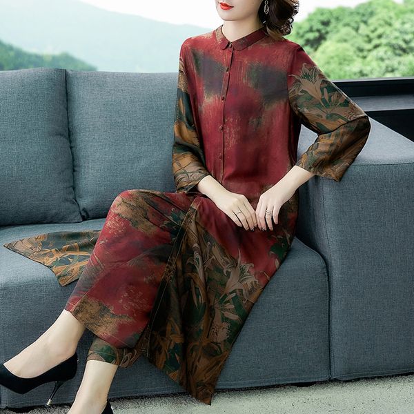 imitation silk suit 2020 wide leg pants autumn new fat mm large size medium length wide leg pants two piece set cj8ij, Gray
imitation silk suit 2020 wide leg pants autumn new fat mm large size medium length wide leg pants two piece set cj8ij, Gray