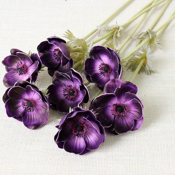 10pcs high-quality real touch pu anemone rose for wedding decoration bride feel silk flower home accessories pgraphy props
10pcs high-quality real touch pu anemone rose for wedding decoration bride feel silk flower home accessories pgraphy props