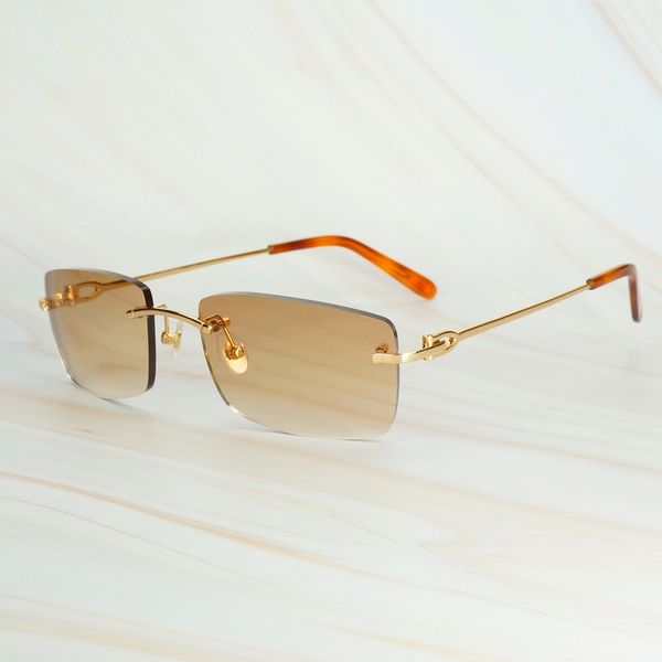 2021 new vintage mens sunglasses brand designer luxury rimless sun shades women men for decoration reading glasses r0jf, White;black
2021 new vintage mens sunglasses brand designer luxury rimless sun shades women men for decoration reading glasses r0jf, White;black