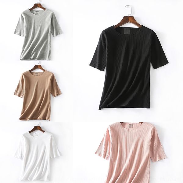 9jevt loose capacity spring and summer korean light mature casual women's 3f4ur sleeve t-shirt t-shirt running large women's short, White
9jevt loose capacity spring and summer korean light mature casual women's 3f4ur sleeve t-shirt t-shirt running large women's short, White