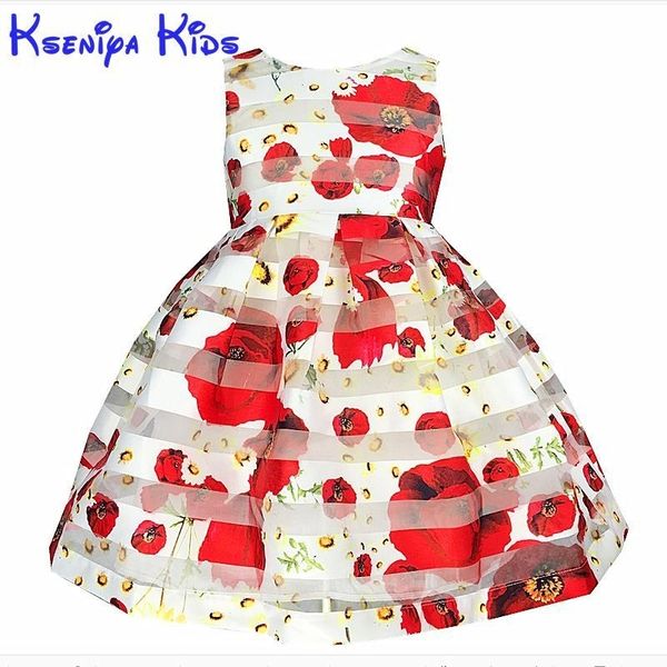 2017 european style summer girl dress sleeveless floral big child ball gown kids dresses for girls wedding dress 2-14y zk0701 y200102, Red;yellow
2017 european style summer girl dress sleeveless floral big child ball gown kids dresses for girls wedding dress 2-14y zk0701 y200102, Red;yellow