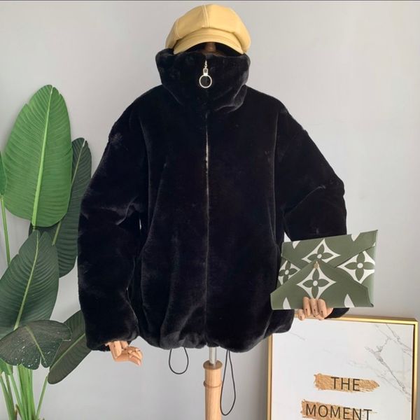 women winter faux fur coat female stand collar jacket casual warm soft fake fur overcoat manteau fourrure femme outwear, Black;brown
women winter faux fur coat female stand collar jacket casual warm soft fake fur overcoat manteau fourrure femme outwear, Black;brown