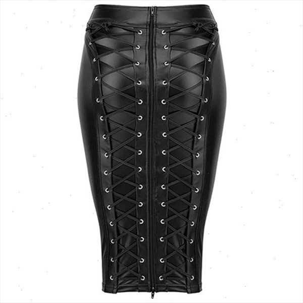 womens knee length wet look plus size black pu leather skirt 2021 lace up zipper bandage bodycon faux leather skirts ladies
womens knee length wet look plus size black pu leather skirt 2021 lace up zipper bandage bodycon faux leather skirts ladies