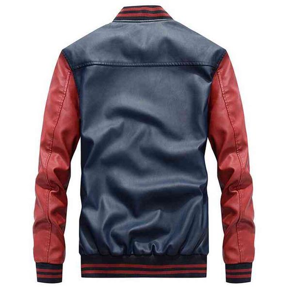 jackets men's winter leather jacket men bomber baseball pu faux fleece college black slim fit motorcycle, Black;brown
jackets men's winter leather jacket men bomber baseball pu faux fleece college black slim fit motorcycle, Black;brown