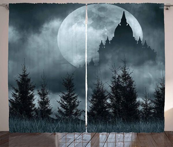 halloween curtains magic castle silhouette over full moon night fantasy landscape scary forest living room bedroom window drapes1
halloween curtains magic castle silhouette over full moon night fantasy landscape scary forest living room bedroom window drapes1