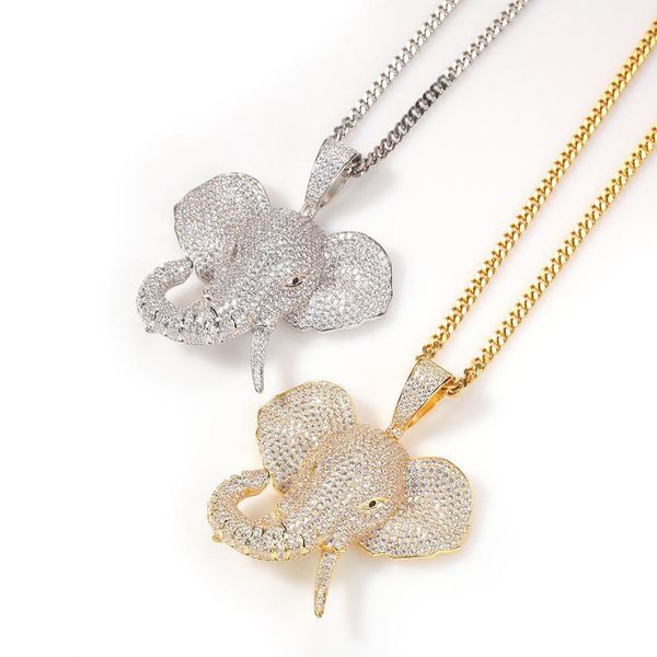 new hip-hop 3d animal elephant glittering bling iced out link chain necklace gold silver color men women fashion pendant necklace jewelry gi
new hip-hop 3d animal elephant glittering bling iced out link chain necklace gold silver color men women fashion pendant necklace jewelry gi