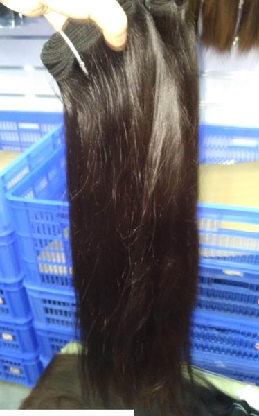 double drawn wefts 13a raw unprocessed straight vietnamese human hair wefts 300g lot super quality, Black
double drawn wefts 13a raw unprocessed straight vietnamese human hair wefts 300g lot super quality, Black