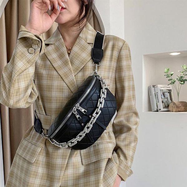 multiuse leather women's luxury waist shoulder bags fashion designer chains crossbody bags for women pu messenger bag
multiuse leather women's luxury waist shoulder bags fashion designer chains crossbody bags for women pu messenger bag