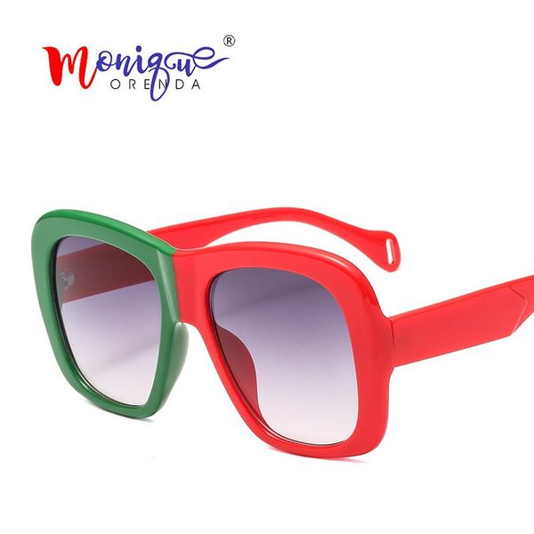 fashion vintage oversized square sunglasses women brand designer double color frame gradient sun glasses men female oculos uv400, White;black
fashion vintage oversized square sunglasses women brand designer double color frame gradient sun glasses men female oculos uv400, White;black