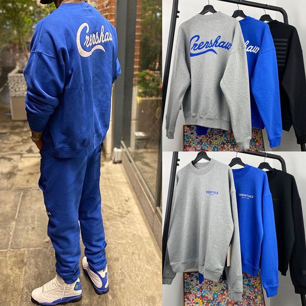 fear of god fog essentials x tmc crenshaw la limited crewneck sweatshirts casual oversized sweater pullovers men women hip hop streetwear, Black
fear of god fog essentials x tmc crenshaw la limited crewneck sweatshirts casual oversized sweater pullovers men women hip hop streetwear, Black